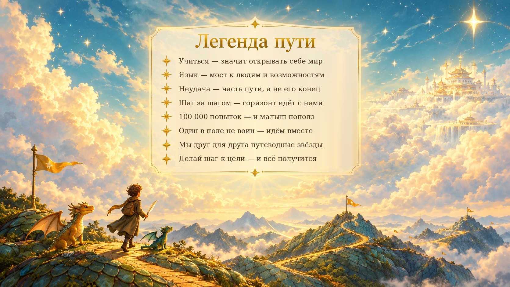 Легенда пути Dragon Education